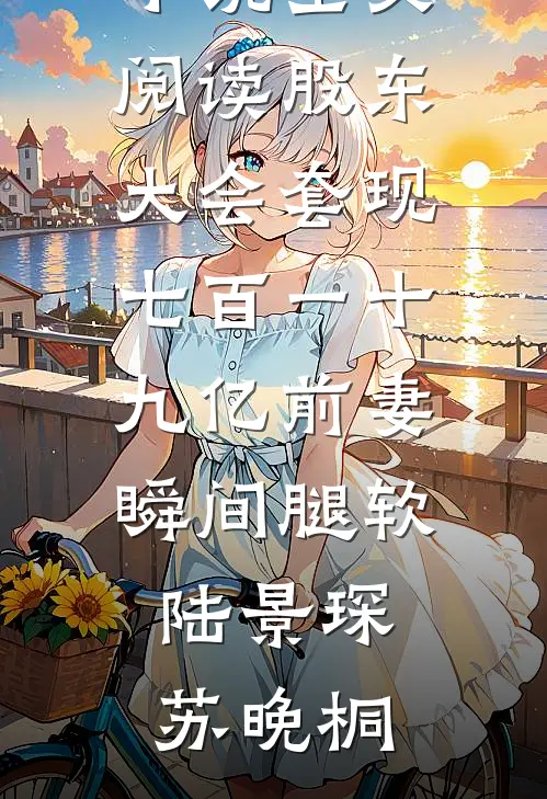 股东大会套现七百一十九亿前妻瞬间腿软(陆景琛苏晚桐)网络热门小说_最新小说全文阅读股东大会套现七百一十九亿前妻瞬间腿软(陆景琛苏晚桐)