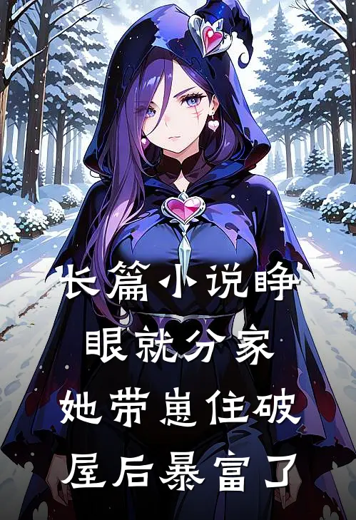 长篇小说睁眼就分家，她带崽住破屋后暴富了