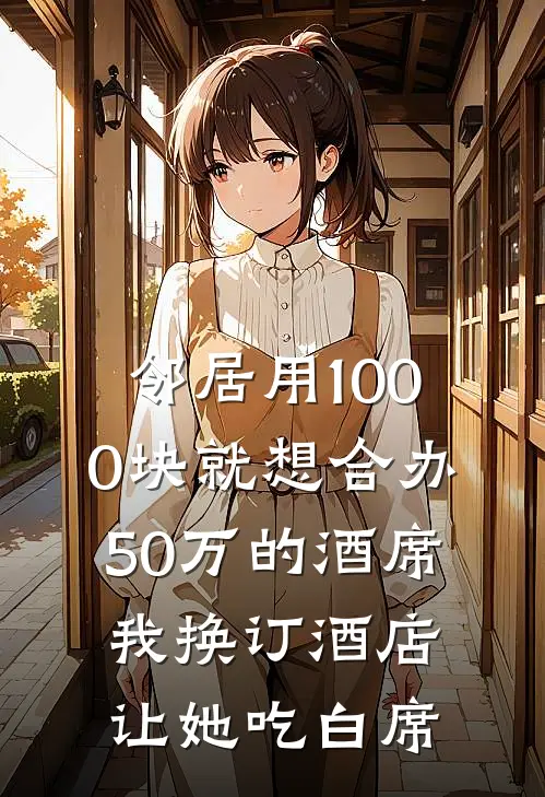 邻居用1000块就想合办50万的酒席，我换订酒店让她吃白席