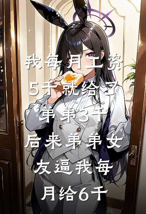 我每月工资5千就给了弟弟3千，后来弟弟女友逼我每月给6千