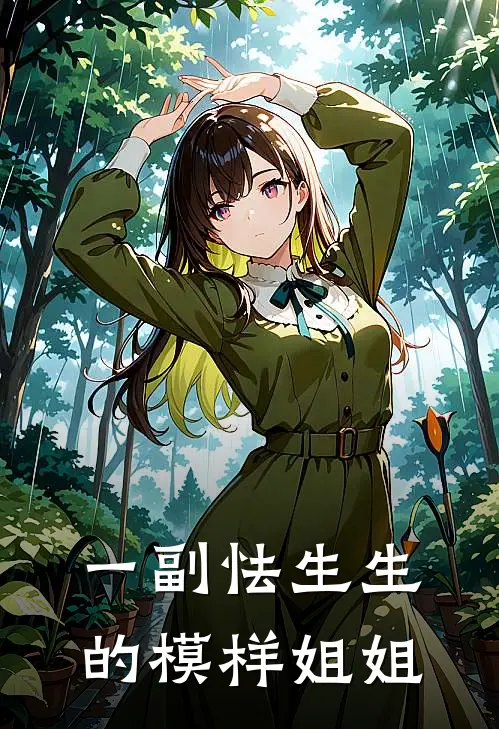 一副怯生生的模样姐姐