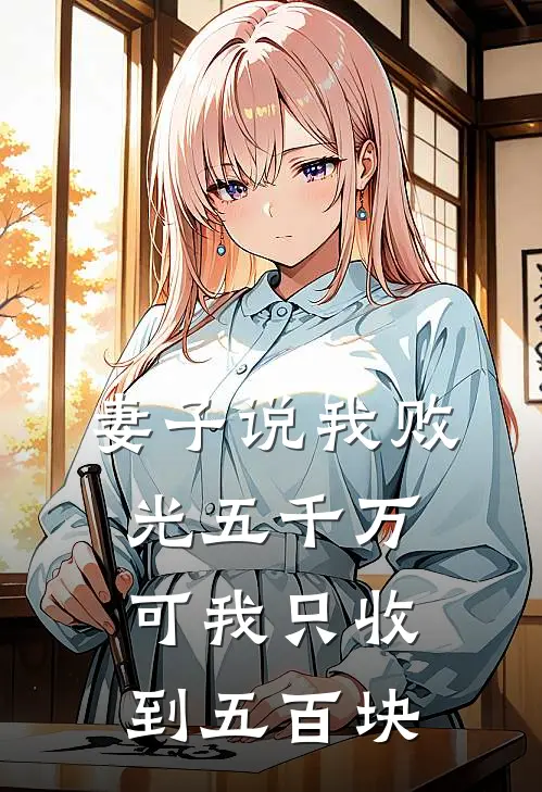 妻子说我败光五千万,可我只收到五百块钱