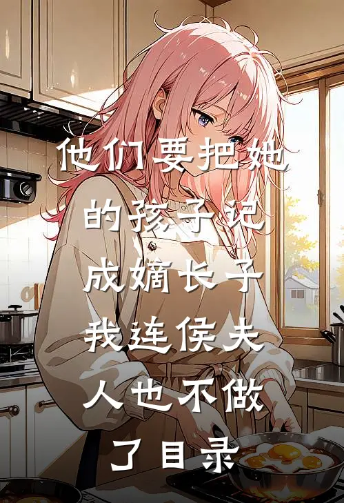 他们要把她的孩子记成嫡长子，我连侯夫人也不做了目录