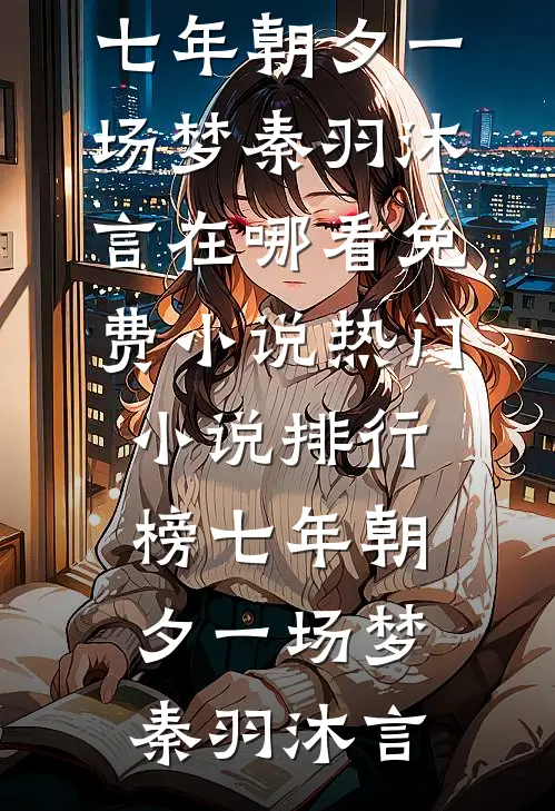 七年朝夕一场梦(秦羽沐言)在哪看免费小说_热门小说排行榜七年朝夕一场梦秦羽沐言