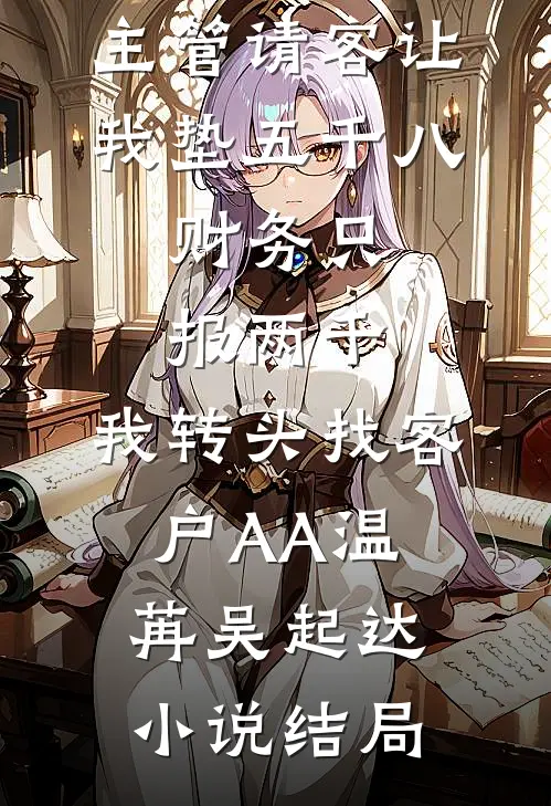 主管请客让我垫五千八，财务只报两千，我转头找客户AA温苒吴起达小说结局