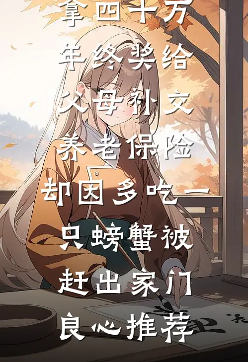 拿四十万年终奖给父母补交养老保险，却因多吃一只螃蟹被赶出家门良心推荐