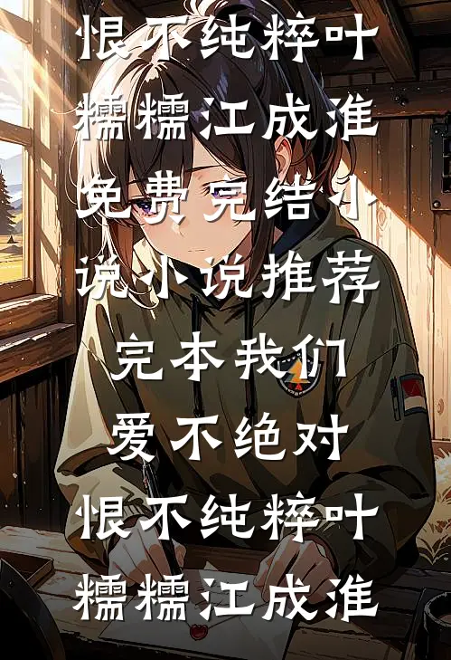 我们爱不绝对，恨不纯粹叶糯糯江成淮免费完结小说_小说推荐完本我们爱不绝对，恨不纯粹叶糯糯江成淮