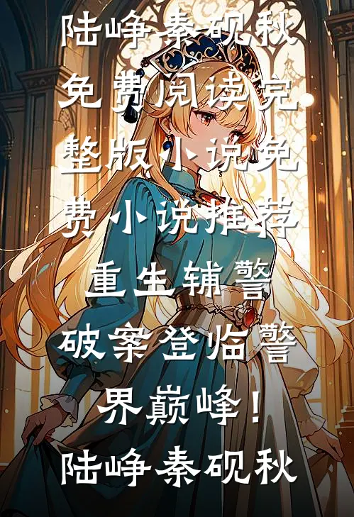 重生辅警：破案登临警界巅峰！陆峥秦砚秋免费阅读完整版小说_免费小说推荐重生辅警：破案登临警界巅峰！(陆峥秦砚秋)