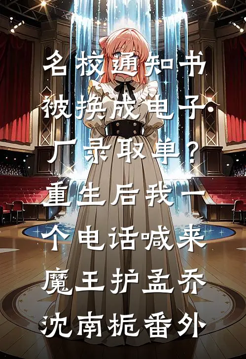 名校通知书被换成电子厂录取单？重生后我一个电话喊来魔王护孟乔沈南栀番外