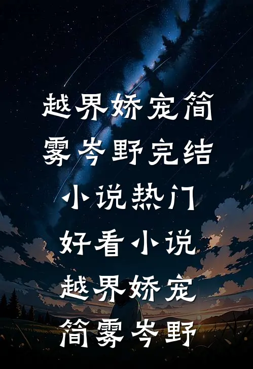 越界娇宠(简雾岑野)完结小说_热门好看小说越界娇宠(简雾岑野)