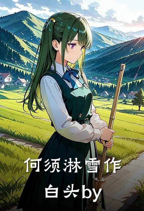 何须淋雪作白头by