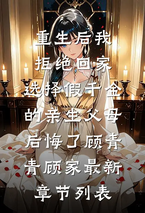 重生后我拒绝回家，选择假千金的亲生父母后悔了顾青青顾家最新章节列表