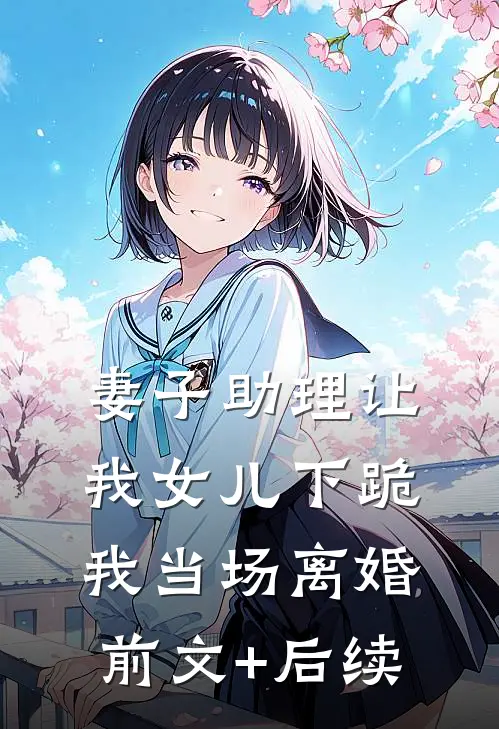 妻子助理让我女儿下跪，我当场离婚前文+后续