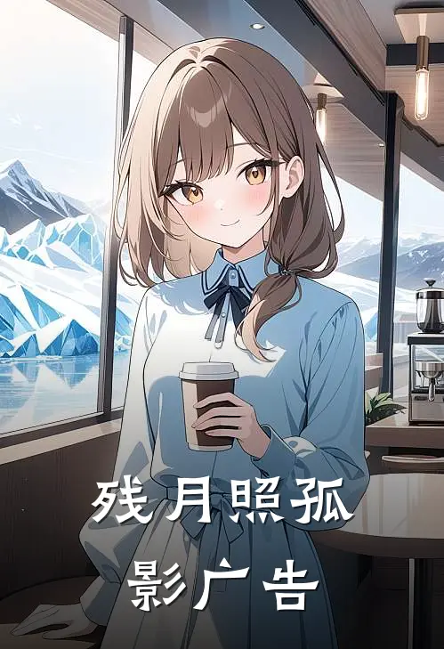 残月照孤影广告