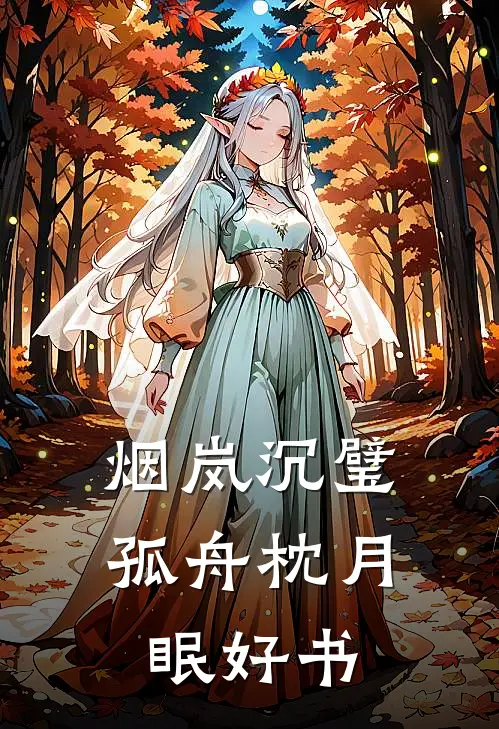 烟岚沉璧，孤舟枕月眠好书