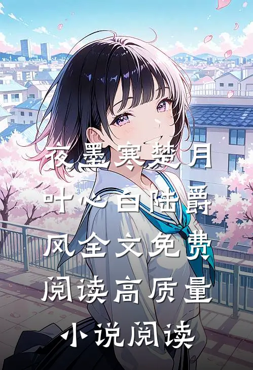夜墨寒楚月叶心白陆爵风全文免费阅读高质量小说阅读