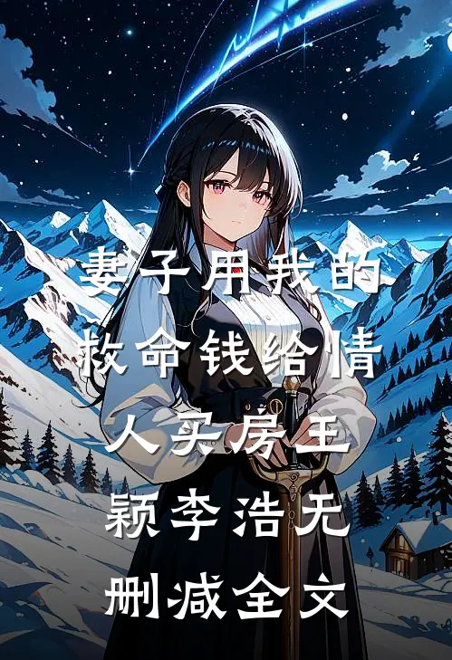 妻子用我的救命钱给情人买房王颖李浩无删减全文